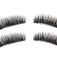 3D double magnet false eyelashes 24P double magnet false Mascara free magnetic false eyelash double magnet eyelashes