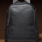 Leather men's backpack leather travel backpack