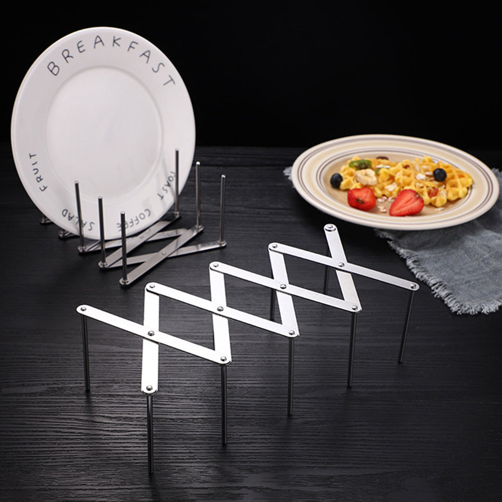 Retractable Folding Steam Rack Kitchen Storage Rack