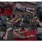 Fitness women and men squat hip resistance band