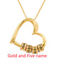 Personalized Heart Necklaces Women Jewelry Custom Name Necklaces & Pendants Mothers Day Gift