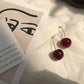 MENGJIQIAO 2019 New Cherry Shaped Drop Earrings