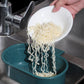 Hanging Sink Hanging Colander Kitchen Trash Can Cabinet Door Trash Rack