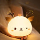 Home Simple And Cute Colorful Silicone Pat Light