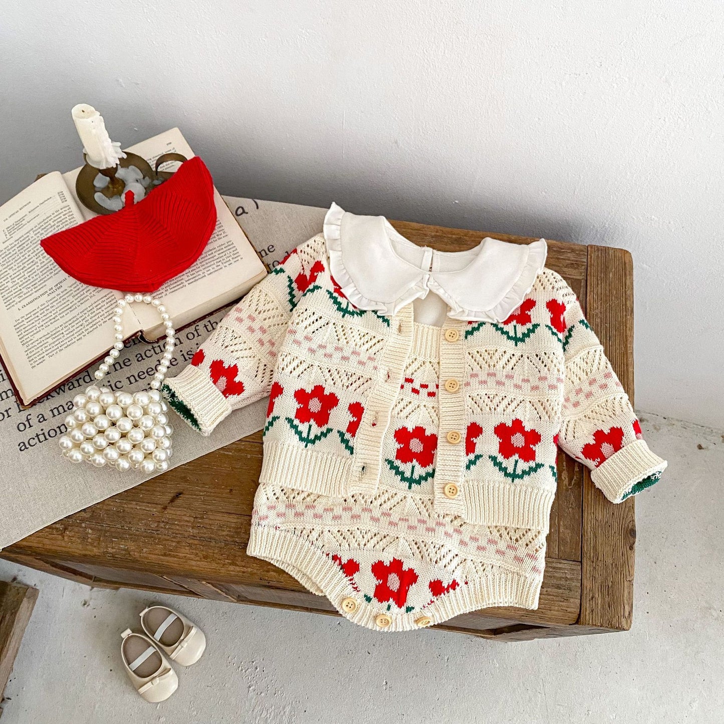 Autumn Clothing Infant Baby Girl Baby Sweaters Cardigan Clothes