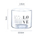 Glass Handle Vase Flower Arrangement Dried Vase