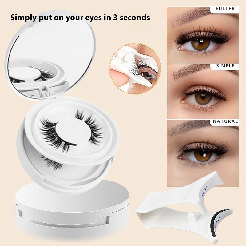 Magnetic Suction False Eyelashes Integrated Soap Holder Glue-free False Eyelashes Thick