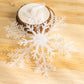 Christmas Decoration Acrylic Transparent Snowflake Christmas Tree