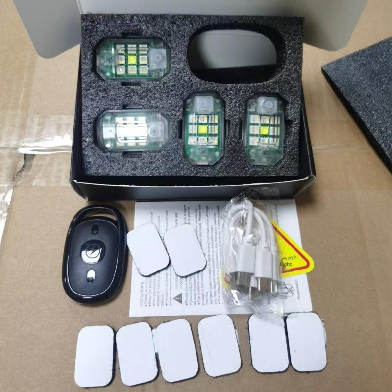 Triangle Warning Remote Control Lights Car