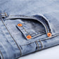 High Waist Nine-point Harem Daddy Women Pants Ripped Jeans Women