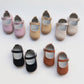 Baby Girl Toddler Shoes Warm Velcro Leather