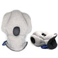 Portable creative travel pillow