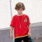 Dinosaur boy short sleeve T-shirt