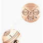Stainless Steel Chain Butterfly Double Snap Watch