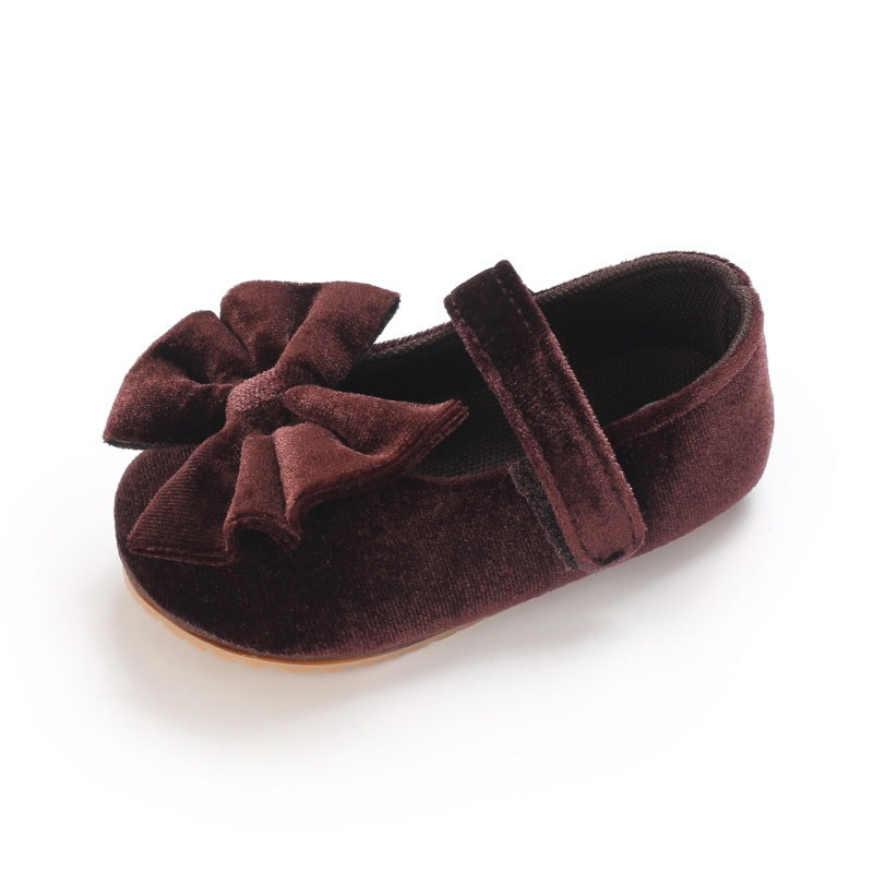 Baby Girl Soft Sole Toddler Shoes Bow