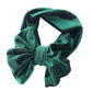 Turban baby, toddler girl bow turban velvet headband hair band photography props hair band