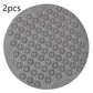 Textured Surface Round Shower Mat Anti-Slip Bath Mats With Drain Hole Massage Round In Middle For Shower Stall