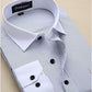 Plus Size Men Business Long Sleeve Shirts