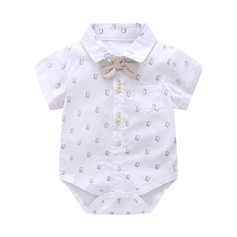 Baby Boy Cross-border Baby Boy Overalls Suit