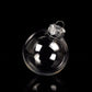 Transparent christmas ball
