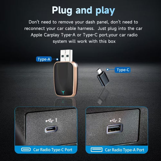 Wireless Carplay Box Car Vehicle-mounted Interconnection