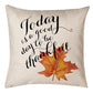 Thanksgiving Pumpkin Pillow Linen Sofa Pillow Cushion