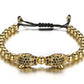 Men Bracelet Gold Beads