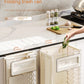 Household Kitchen Folding Trash Can Wall Hanging Punch-free Trash Can