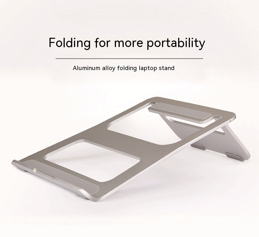Aluminum Alloy Portable Foldable Laptop Stand