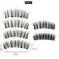Four magnet magnet false eyelashes