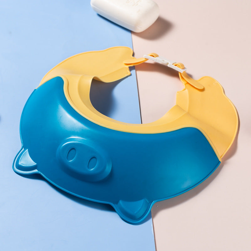 Children's Shower Cap Kids Baby Ear Protection Bath Cap Shampoo Cap