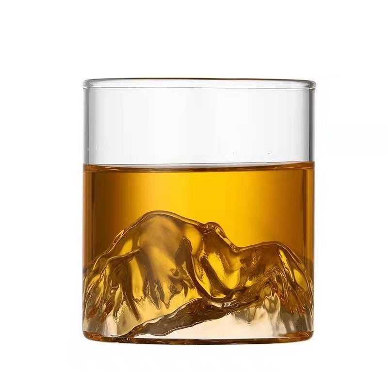 Vintage Sightseeing Glass Water Cup