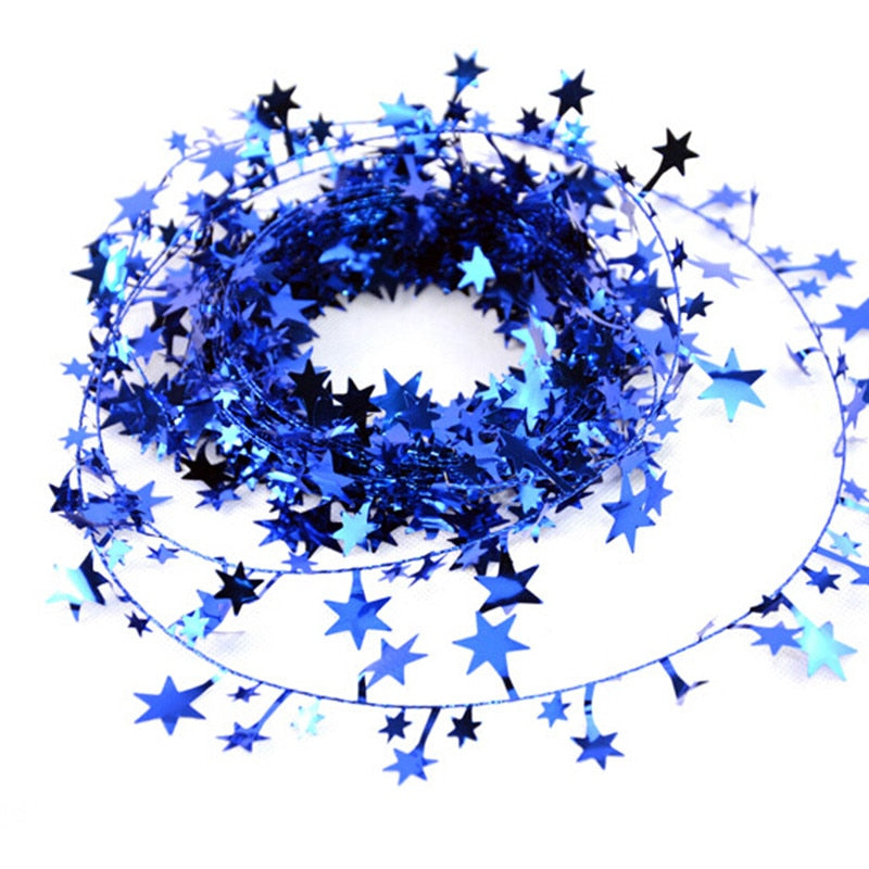 1PCS Christmas Tree Hanging Star Pine
