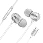 Metal Wired Headset In-ear Wire-controlled Mobile Phone Headset