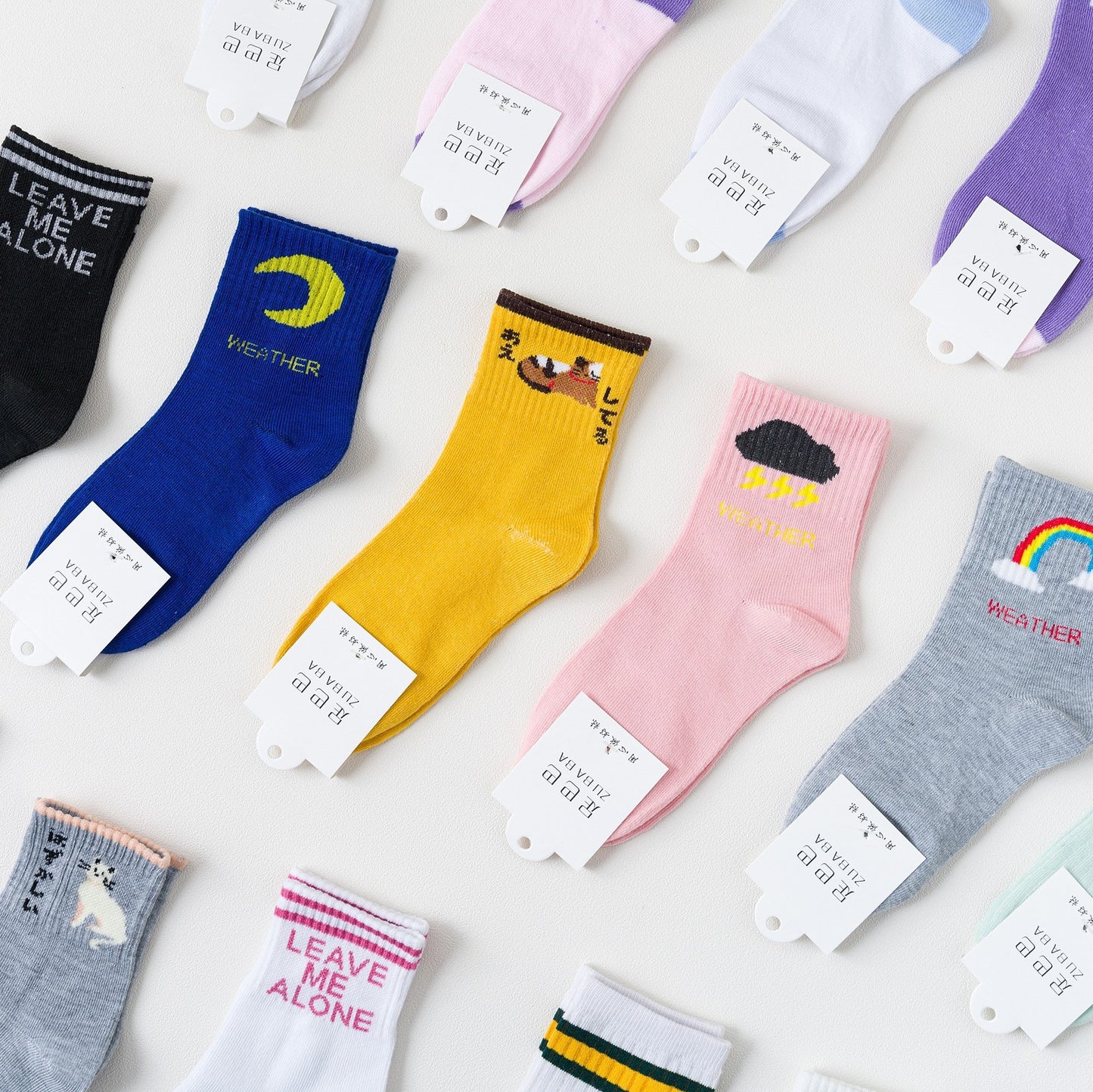 Cute cartoon women socks