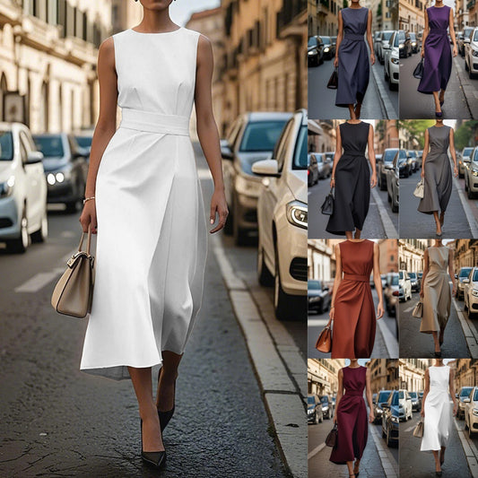 Summer Irregular Sleeveless Dress