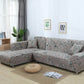 L shaped Sofa Cover Elastic Blue Sofa covers for living room
