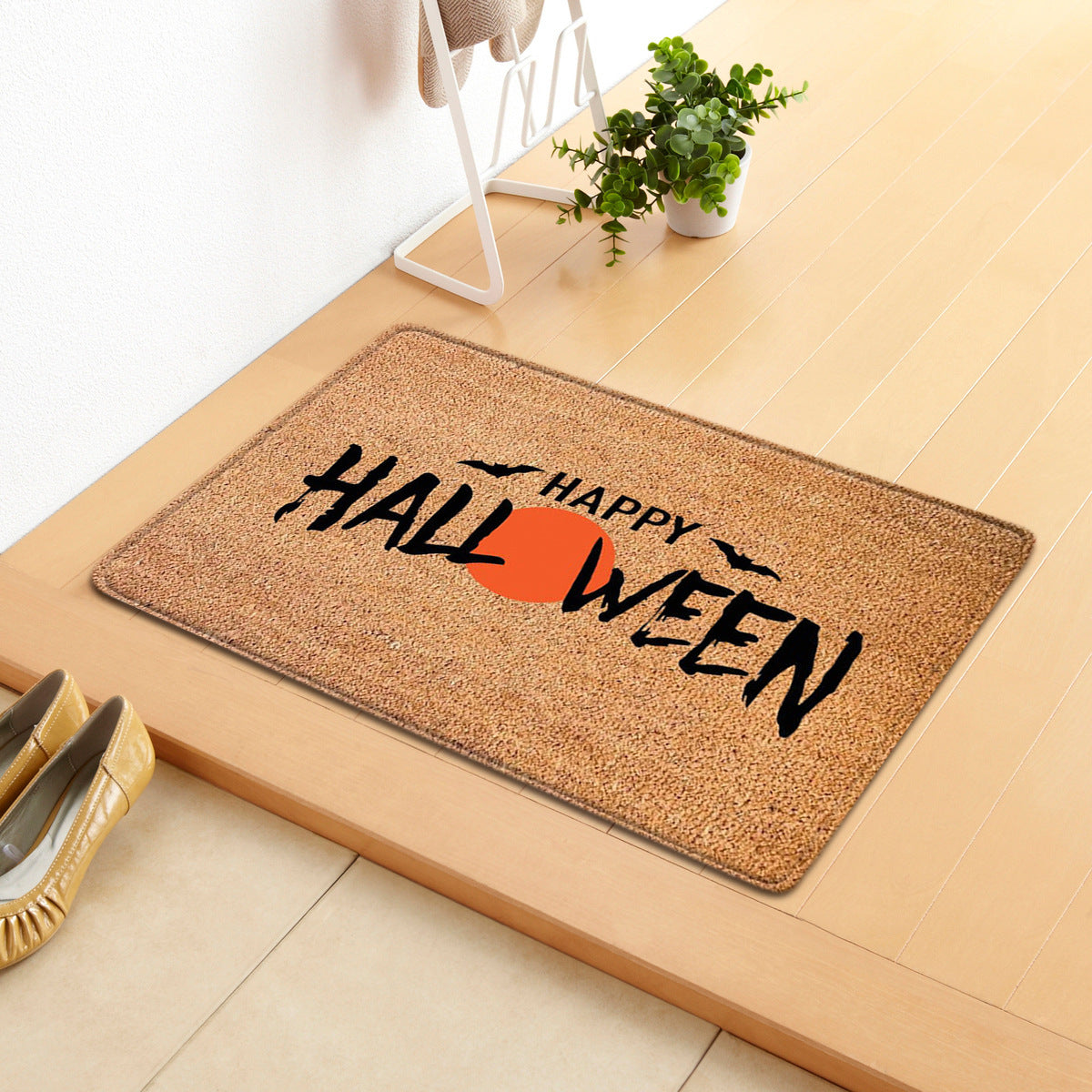 Halloween Letter Door Mat Kitchen Mat Bedroom Living Room Carpet Floor Mat