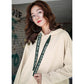 Long sleeve pullover hooded collar top