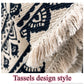 Vintage plain tapestry handmade rug