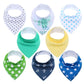 Newborn cotton triangle towel