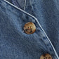 Fashion Denim Waistcoat Vest Women