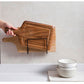 Kitchen storage rack household cutting board rack