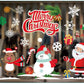 Christmas color window stickers