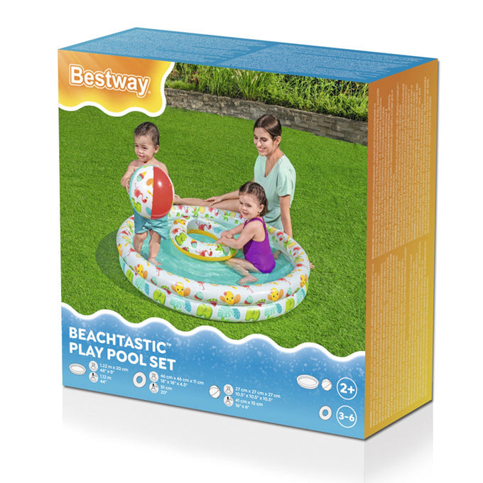 Paddling Pool Inflatable Family Swimming Pool Children Ocean Ball Pool