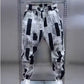 Printing Men Loose Casual Trousers
