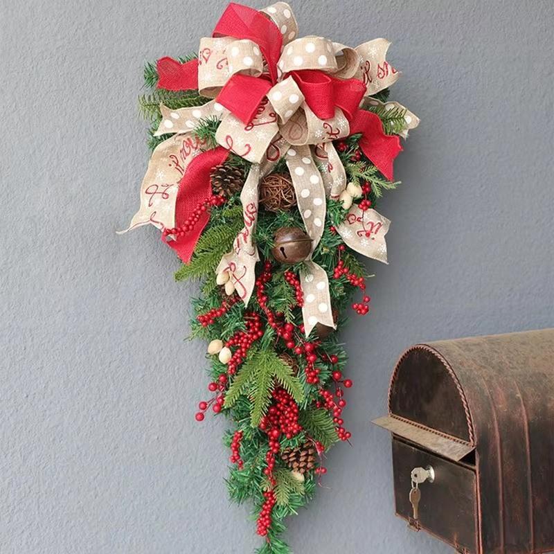 A Christmas Door Hanging Christmas Decorations Holiday