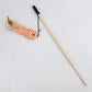 Pet Extension Feather Bells Tease Cat Pole Toys