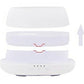 HOMEFISH Aroma Diffuser 500ml Ultrasonic Air Humidifier Colorful Light Fragrance Diffuser Essential Oil Diffuser For Home