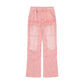 Fashion Personality Loose Denim Trousers Men